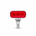 Light Gray Amber/Red Clearance Marker 1.5″ x 3″ Mini Double Face Rectangular Light with Reflector LEDs – 10 Diodes DOUBLE FACE