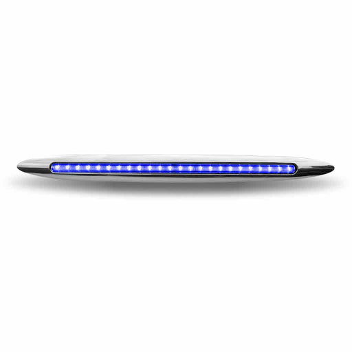 Light Gray TLED-F17B Slim Marker 17" Flatline Blue LED MARKER