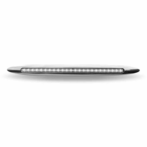 Light Gray Slim Marker 17" Flatline White LED (24 Diodes) MARKER