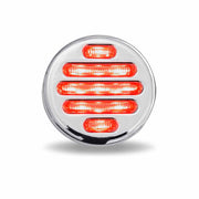 TLED-F2CR 2" Flatline Clear Red LED (9 Diodes) MARKER Light Gray