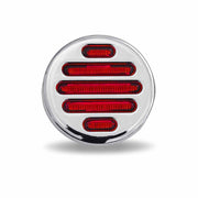 TLED-F2R 2" Flatline Red LED (9 Diodes) MARKER Light Gray