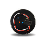 TLED-F4A 4" Flatline Amber LED (49 Diodes) 4" ROUND Black