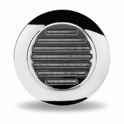 TLED-F4CR1 4" Flatline Flange Mount Clear Red LED (49 Diodes) 4" ROUND Dark Slate Gray