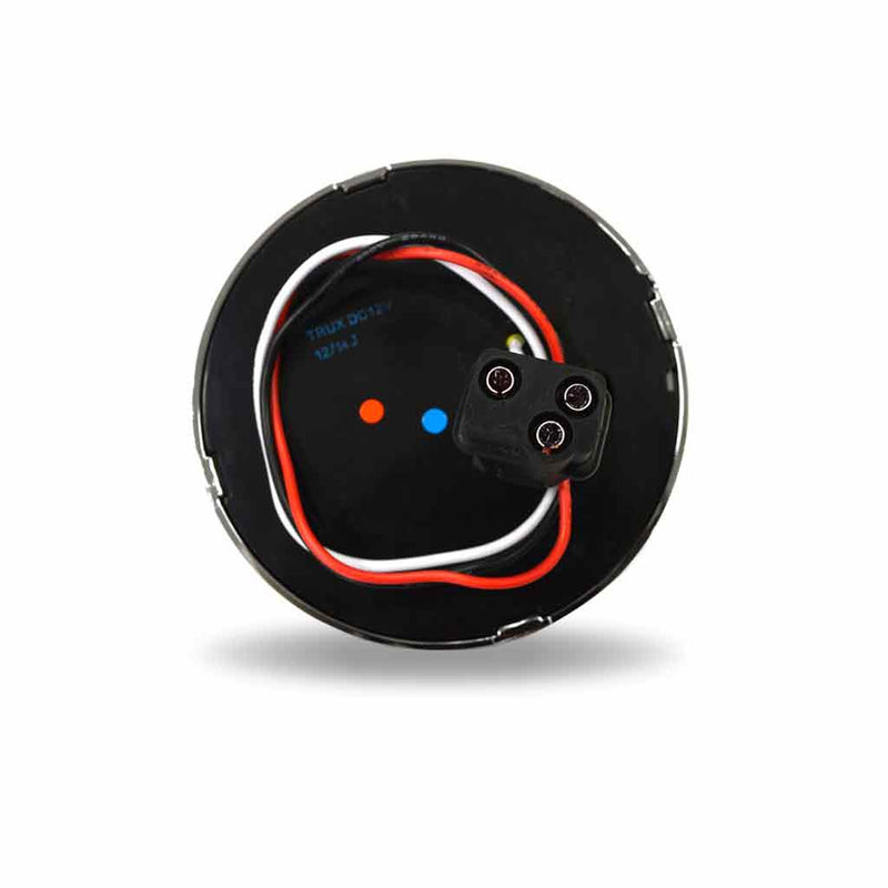 TLED-F4R 4" Flatline Red LED (49 Diodes) 4" ROUND Gray