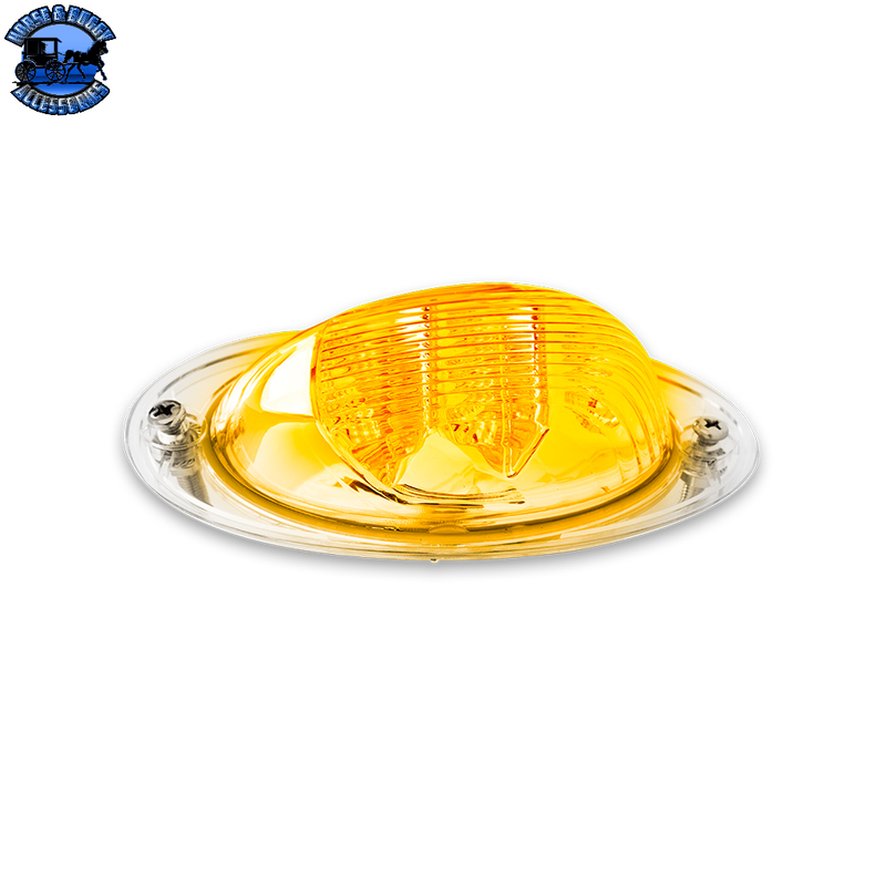 TLED-FC300CA FTL. Clear Amber Side Turn & Clearance Marker | 7 Diodes