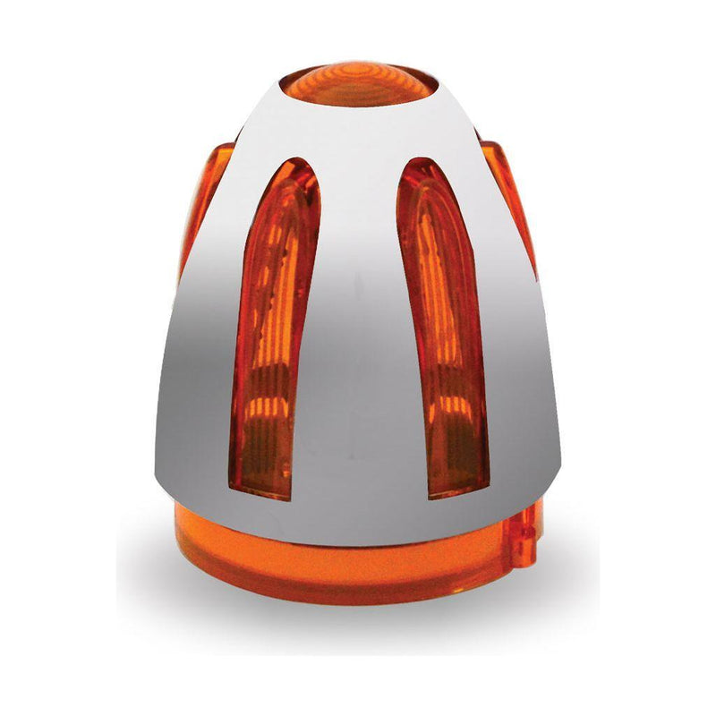 TLED-FCP Share: Amber Marker LED Cab “Bullet” Light – 46 Diodes CAB LIGHT Gray