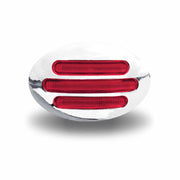 TLED-FG2R Small Marker Flatline Red LED (13 Diodes) MARKER Brown