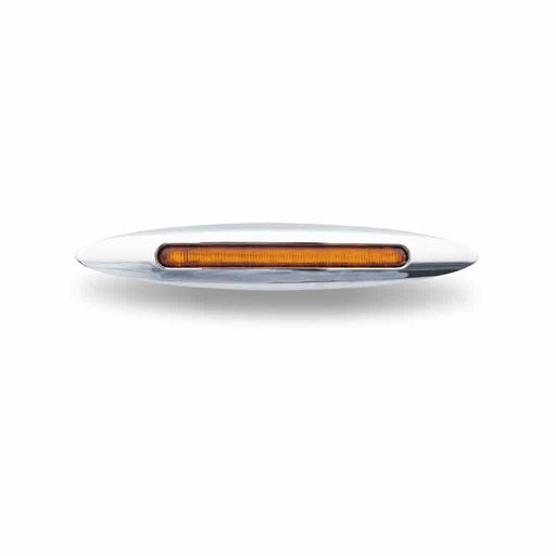 Light Gray Slim Marker Flatline Amber LED (9 Diodes) MARKER