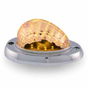 TLED-FLCAC Freightliner Century, Columbia & Coronado Sleeper Clear Amber LED with Base (35  Diodes)" TURN SIGNAL Gray
