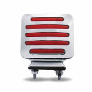 Flatline Double Face Double Post Square LED DOUBLE FACE Light Gray