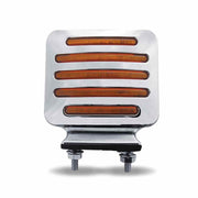 Flatline Double Face Double Post Square LED DOUBLE FACE Light Gray