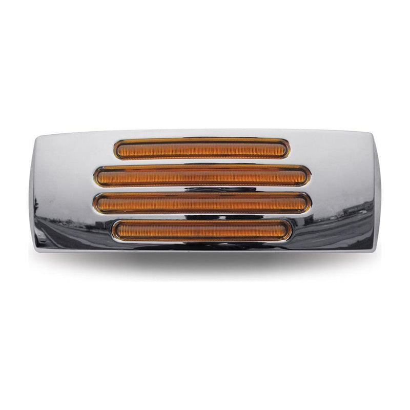 TLED-FTA 2X6" Flatline Amber Trailer LED (22 Diodes) 2"X6" TRAILER Gray