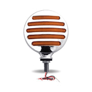 TLED-FX75 Dual Flatline Double Face Combination Amber/Red/Blue LED DOUBLE FACE Saddle Brown