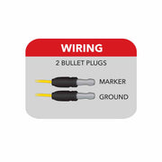 TLED-G2R Red LED Replacement for Panelite M3 (2 Diodes) PANELITE Light Gray
