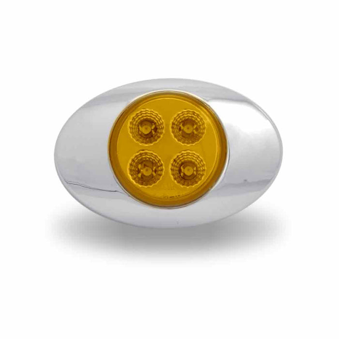 Gray Marker M3 Style Amber LED (4 Diodes) MARKER