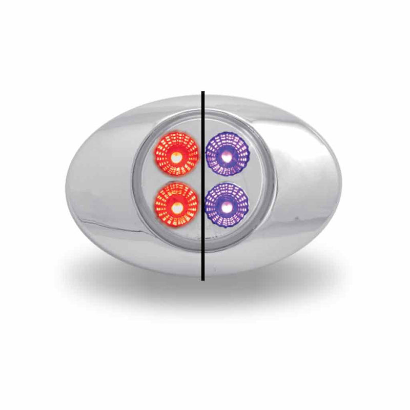 TLED-G2RP Marker M3 Style Dual Revolution Red/Purple LED (4 Diodes) m3 Gray