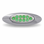 TLED-G4XAG Marker M1 Style Dual Revolution Amber/Green LED (10 Diodes) m1 Dark Gray