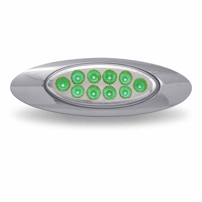 TLED-G4XAG Marker M1 Style Dual Revolution Amber/Green LED (10 Diodes) m1 Dark Gray