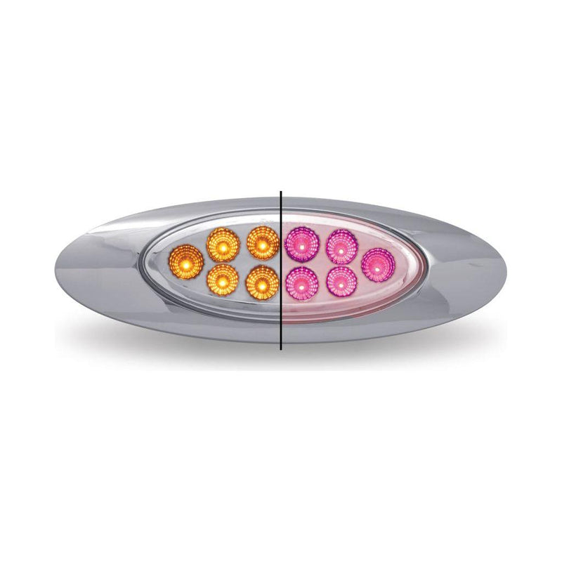 TLED-G4XAPINK Marker M1 Style Dual Revolution Amber/Pink LED (10 Diodes) m1 Gray