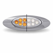 TLED-G4XAW Marker M1 Style Dual Revolution Amber/White LED (10 Diodes) m1 Gray