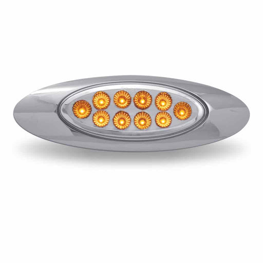 Gray Marker M1 Style Clear Amber LED (10 Diodes) TLED-G4XCA m1