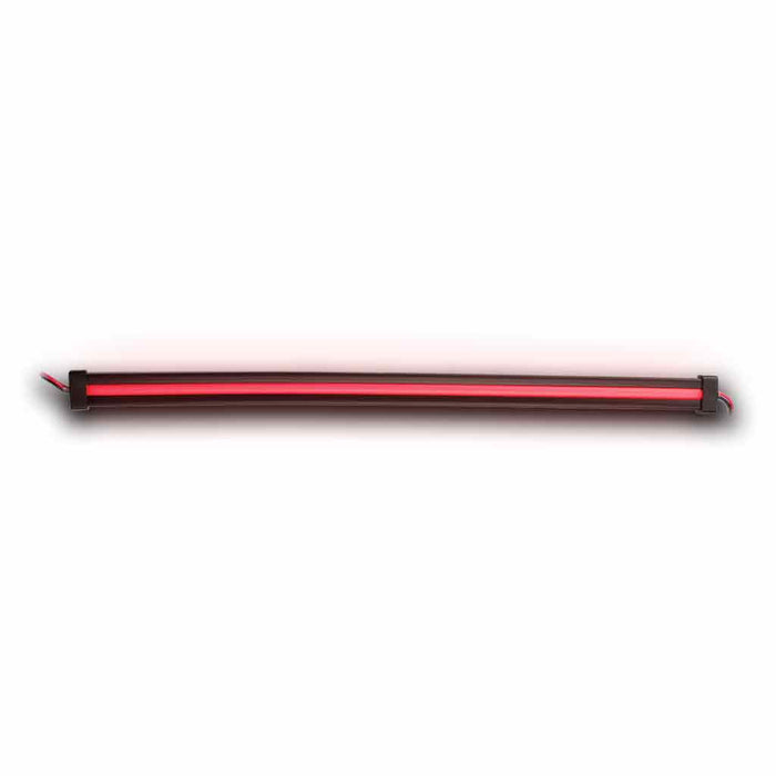 Dark Slate Gray TLED-GL12CR 12" Glow Series Strip Light - Center Shine - Red 12" CENTER GLOW