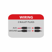 TLED-GL24SR 24" Glow Series Strip Light - Side Shine - Red 24" glow strip Light Gray