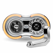 TLED-H106 “Retro Series” LED Projector Headlight Assembly with Glow Position & Marker LED Accents & Mounting Bracket – Chrome (Driver Side) RETRO SERIES HEADLIGHT Light Gray