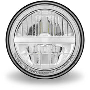 TLED-H118 7″ LED Reflector Headlight with Glow Position LED Accent – Combination High & Low Beam | 2200 Lumens 7" HEADLIGHT Light Gray