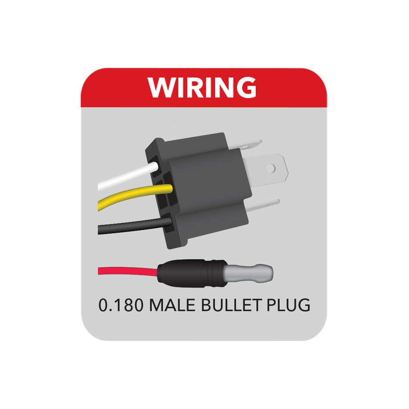 TLED-H119 7″ Heated LED Reflector Headlight with Glow Position LED Accent – Combination High & Low Beam | 2200 Lumens HEADLIGHT Light Gray