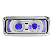 Universal LED Projector Headlight Assembly with Glow Position & Marker LED Accents (Choose Side and Color) HEADLIGHT Driver / Black,Driver / Chrome,Passenger / Black,Passenger / Chrome Light Gray