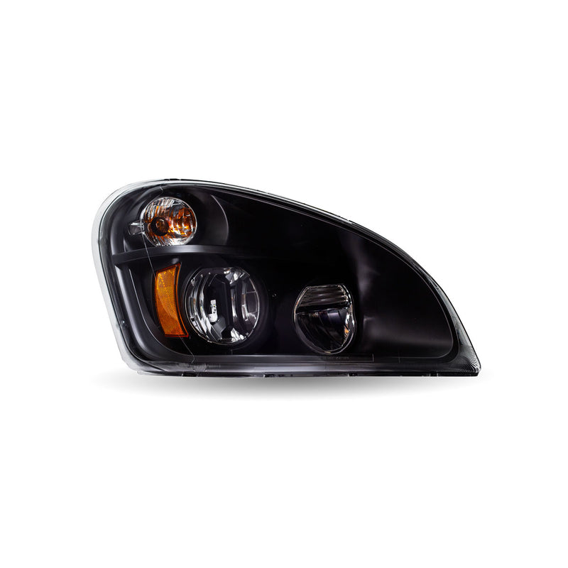 FTL. Cascadia LED Reflector Headlight Assembly – Black (Choose Side)