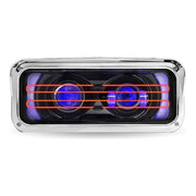 TLED-H136 Universal Heated LED Projector Headlight Assembly with Glow Position & Marker LED Accents – Black (Driver Side) HEADLIGHT Dark Slate Gray