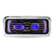 TLED-H137 Universal Heated LED Projector Headlight Assembly with Glow Position & Marker LED Accents – Black (Passenger Side) HEADLIGHT Dark Slate Gray