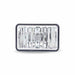 Light Gray TLED-H1 4″ x 6″ LED Reflector Headlight – High Beam | 1700 Lumens 4"X6" HEADLIGHT
