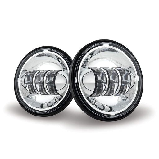 Light Gray TLED-H26 4.5″ Motorcycle LED Fog Lights – 3000 Lumens (Pair) HEADLIGHT