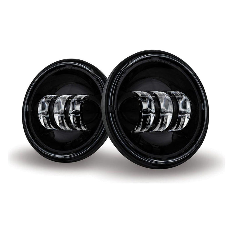 TLED-H27 4.5″ Motorcycle LED Fog Lights – 3000 Lumens (Pair) HEADLIGHT Gray