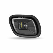TLED-H43 Freightliner Cascadia LED Projector Fog Light – Black (Driver Side) HEADLIGHT Dark Slate Gray