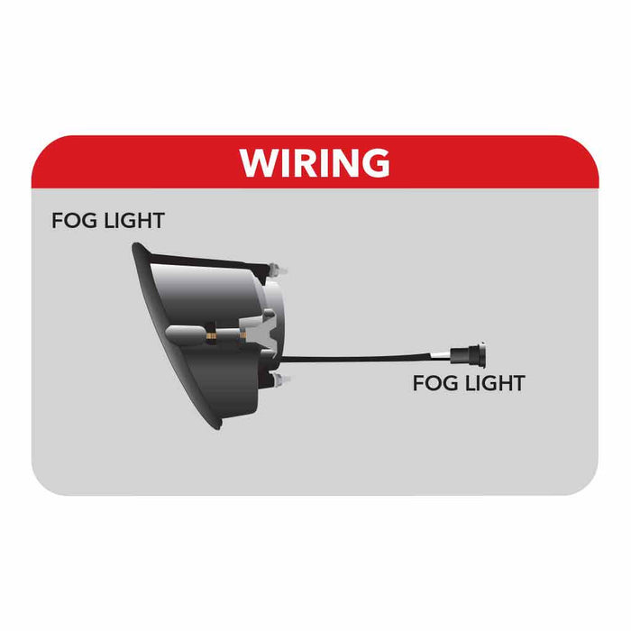 Light Gray TLED-H43 Freightliner Cascadia LED Projector Fog Light – Black (Driver Side) HEADLIGHT