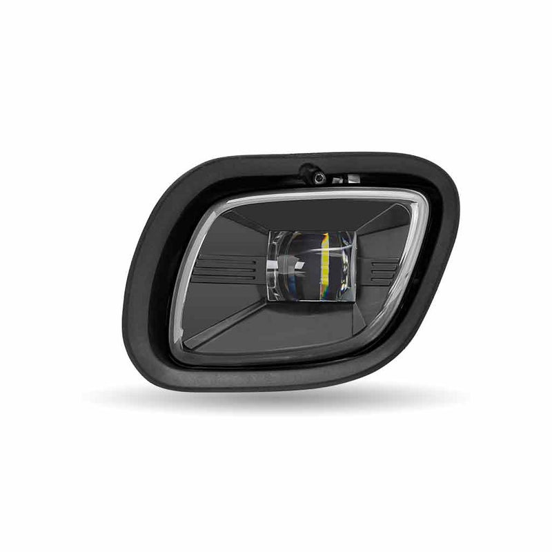 TLED-H44 Freightliner Cascadia LED Projector Fog Light – Black (Passenger Side) HEADLIGHT Dark Slate Gray