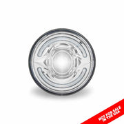 TLED-H56 5.75" Standard LED Projector Headlight with White Auxiliary Accent - High Beam (1400 Lumens) 5.75 HEADLIGHT Light Gray