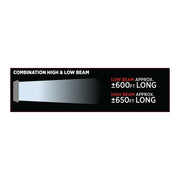 TLED-H5 4" x 6" LED Headlight with with High Intensity Epistar Diodes (15 Diodes) - 3150 Lumens 4X6 HEADLIGHT Black