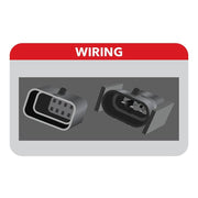 TLED-H81 M2/C2 LED Reflector Headlight Assembly with Side Marker – Black (Passenger Side) HEADLIGHT Light Gray