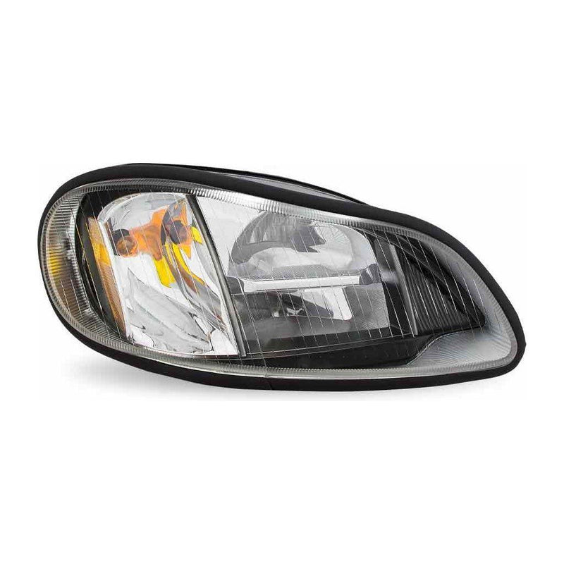 TLED-H81 M2/C2 LED Reflector Headlight Assembly with Side Marker – Black (Passenger Side) HEADLIGHT Gray