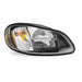 Gray TLED-H81 M2/C2 LED Reflector Headlight Assembly with Side Marker – Black (Passenger Side) HEADLIGHT
