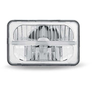 TLED-H83 4″ x 6″ LED Reflector Headlight with Glow Position LED Accent – High Beam | 2200 Lumens 4"X6" HEADLIGHT Light Gray