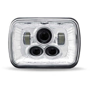 TLED-H94 5″ x 7″ LED Projector Headlight – Combination High & Low Beam | 4000 Lumens 5"x7" HEADLIGHT Light Gray