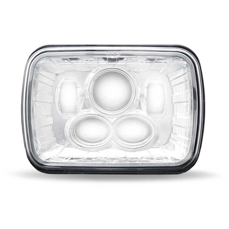 TLED-H94 5″ x 7″ LED Projector Headlight – Combination High & Low Beam | 4000 Lumens 5"x7" HEADLIGHT Light Gray