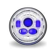 TLED-H96 7″ LED Projector Headlight – Combination High & Low Beam | 6200 Lumens Light Gray