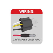 TLED-H96 7″ LED Projector Headlight – Combination High & Low Beam | 6200 Lumens Brown